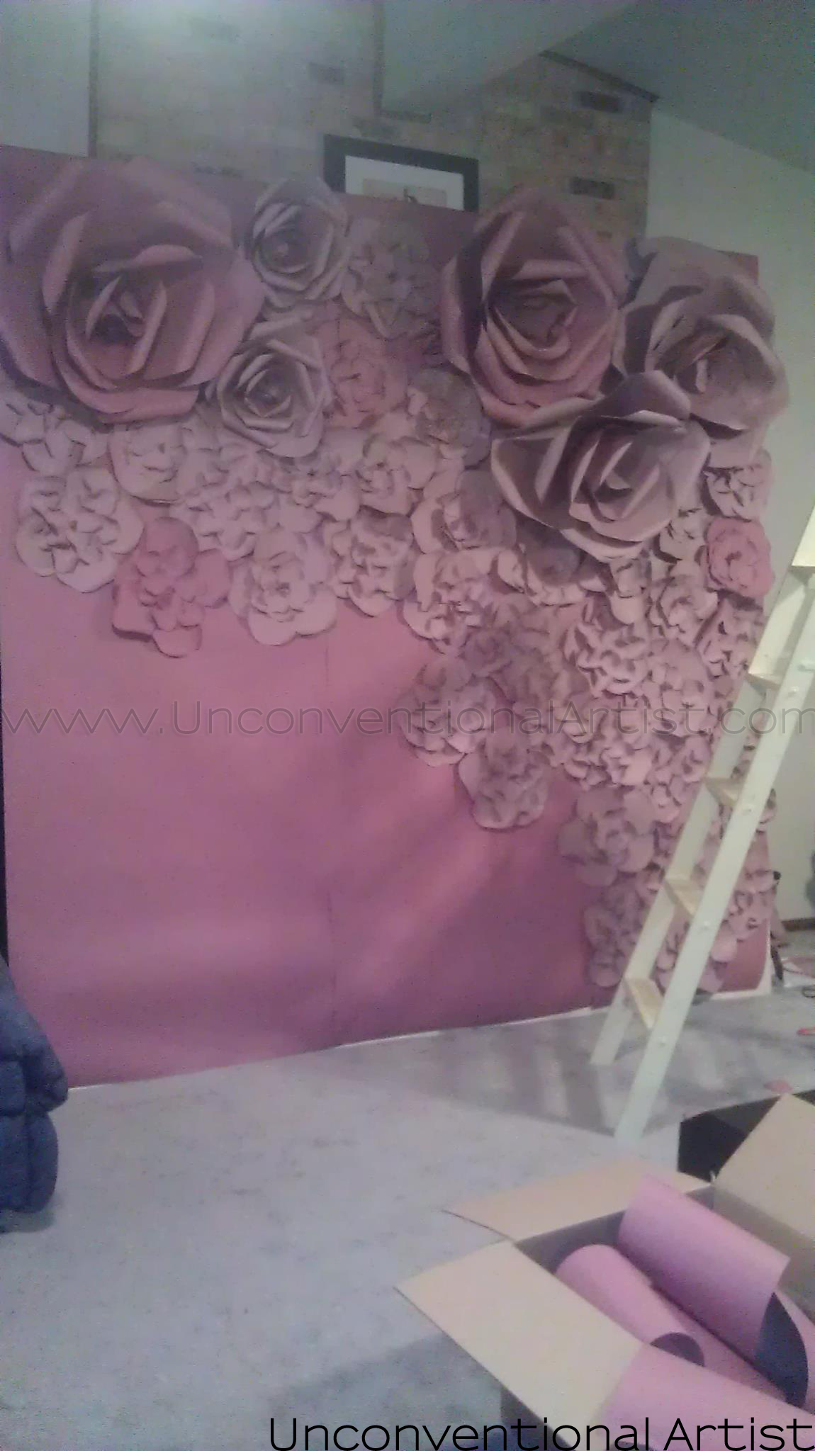 paper rose background, cheap background, idea, photoshoot, photo shoot